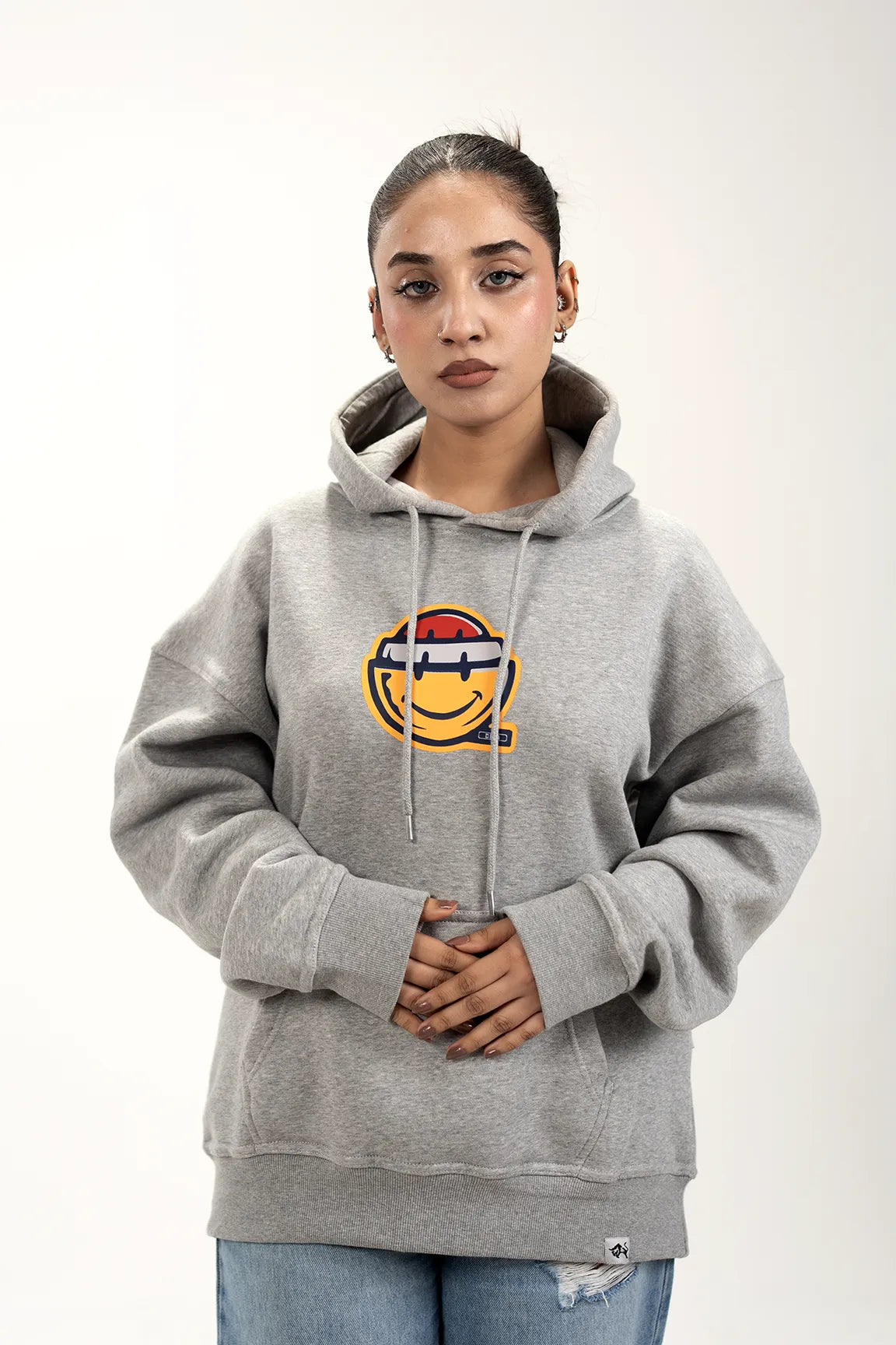 Cyber Smiley Hoodie